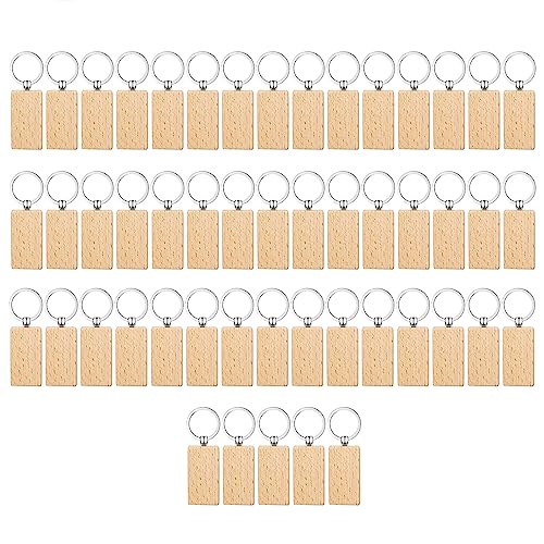 50 Stück unlackierte Holzscheiben, Schlüsselanhänger, Handarbeit, Holz-Schlüsselanhänger, Auto-Taschen-Anhänger 50 Stück unlackierte Holzscheiben, Schlüsselanhänger, Handarbeit, Holz-Schlüsselanhänger, Auto-Taschen-Anhänger von XIAOQENAN