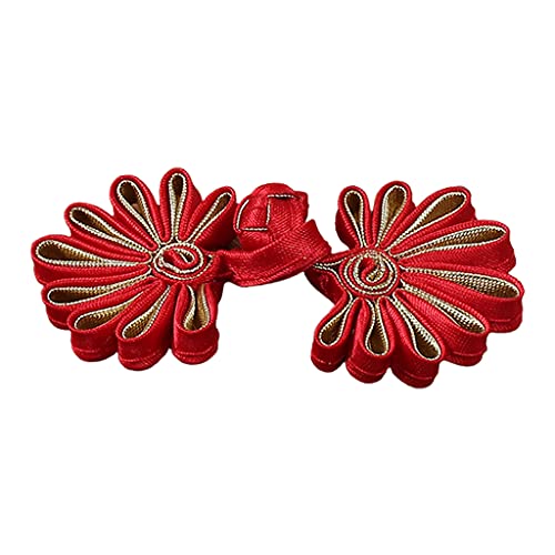 Chinesische Blumenform für Froschknopf, traditionelles chinesisches Handwerkszubehör, Zopfstrick, für Froschknopf, Knoten, F Chinesische Blumenform für Froschknopf, traditionelles chinesisches Handwerkszubehör, Zopfstrick, für Froschknopf, Knoten, F von XIAOQENAN