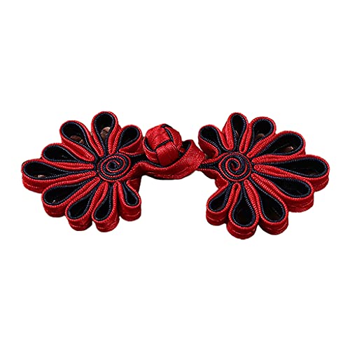 Chinesische Blumenform für Froschknopf, traditionelles chinesisches Handwerkszubehör, Zopfstrick, für Froschknopf, Knoten, F Chinesische Blumenform für Froschknopf, traditionelles chinesisches Handwerkszubehör, Zopfstrick, für Froschknopf, Knoten, F von XIAOQENAN