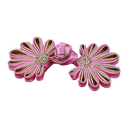 Chinesische Blumenform für Froschknopf, traditionelles chinesisches Handwerkszubehör, Zopfstrick, für Froschknopf, Knoten, F Chinesische Blumenform für Froschknopf, traditionelles chinesisches Handwerkszubehör, Zopfstrick, für Froschknopf, Knoten, F von XIAOQENAN
