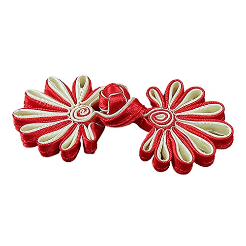 Chinesische Blumenform für Froschknopf, traditionelles chinesisches Handwerkszubehör, Zopfstrick, für Froschknopf, Knoten, F Chinesische Blumenform für Froschknopf, traditionelles chinesisches Handwerkszubehör, Zopfstrick, für Froschknopf, Knoten, F von XIAOQENAN