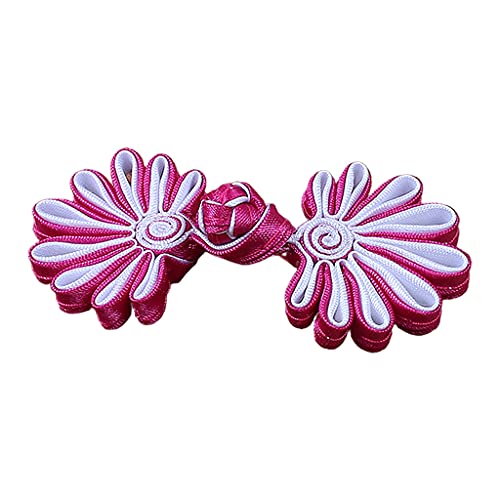 Chinesische Blumenform für Froschknopf, traditionelles chinesisches Handwerkszubehör, Zopfstrick, für Froschknopf, Knoten, F Chinesische Blumenform für Froschknopf, traditionelles chinesisches Handwerkszubehör, Zopfstrick, für Froschknopf, Knoten, F von XIAOQENAN