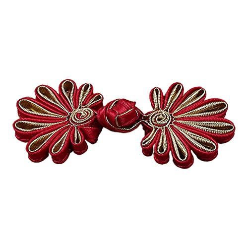 Chinesische Blumenform für Froschknopf, traditionelles chinesisches Handwerkszubehör, Zopfstrick, für Froschknopf, Knoten, F Chinesische Blumenform für Froschknopf, traditionelles chinesisches Handwerkszubehör, Zopfstrick, für Froschknopf, Knoten, F von XIAOQENAN