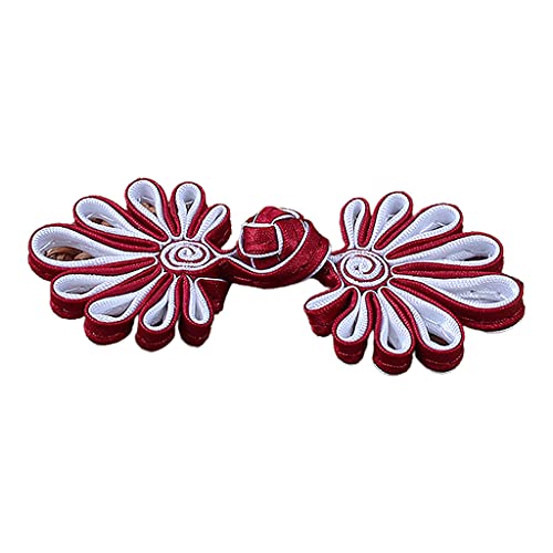 Chinesische Blumenform für Froschknopf, traditionelles chinesisches Handwerkszubehör, Zopfstrick, für Froschknopf, Knoten, F Chinesische Blumenform für Froschknopf, traditionelles chinesisches Handwerkszubehör, Zopfstrick, für Froschknopf, Knoten, F von XIAOQENAN