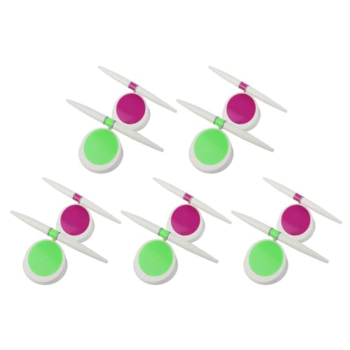 Drehbarer Kugelschreiber, Tagebuch-Stift, Doppelfarben, Schreibstift, Empfangsstift mit Sockel, für Hotel, 10 Stück Drehbarer Kugelschreiber, Tagebuch-Stift, Doppelfarben, Schreibstift, Empfangsstift mit Sockel, für Hotel, 10 Stück von XIAOQENAN