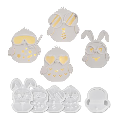 Einzigartige Designs Eierform Flexible Silikonmaterialien Für Epoxidharz Schmuckplatten Kerzenhalter Haus Aufbewahrung Handwerk Bl Ealight Form von XIAOQENAN