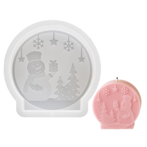 Flexible Handwerksformen Projektformen Weihnachtserie Schmuckmake Formen Silikonfiguren Silikon Textur Ornamente von XIAOQENAN