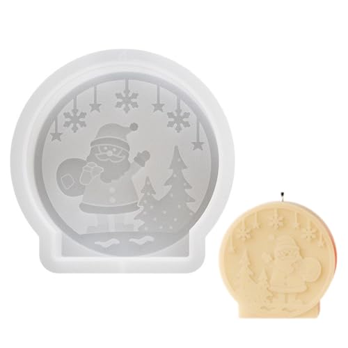 Flexible Handwerksformen Projektformen Weihnachtserie Schmuckmake Formen Silikonfiguren Silikon Textur Ornamente von XIAOQENAN