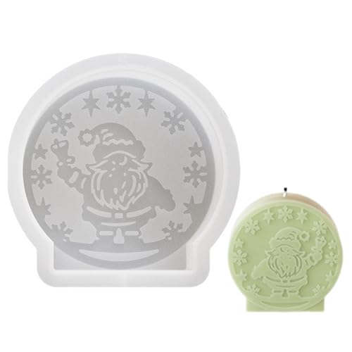 Flexible Handwerksformen Projektformen Weihnachtserie Schmuckmake Formen Silikonfiguren Silikon Textur Ornamente von XIAOQENAN