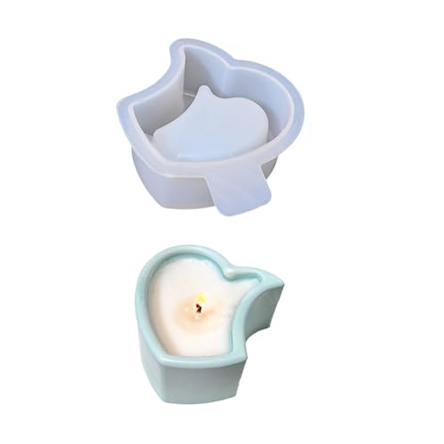 Flexible Herzförmige Silikonharzform Für Hausgemachte Dekorationen Und Geschenke Flexible Silikongussform von XIAOQENAN