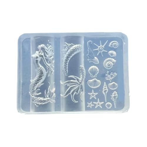Flexible Nägel Dekoration Silikonform Mit Ozeanik Kreaturen Wie Starfishes Corals Für Professionelle Salon von XIAOQENAN