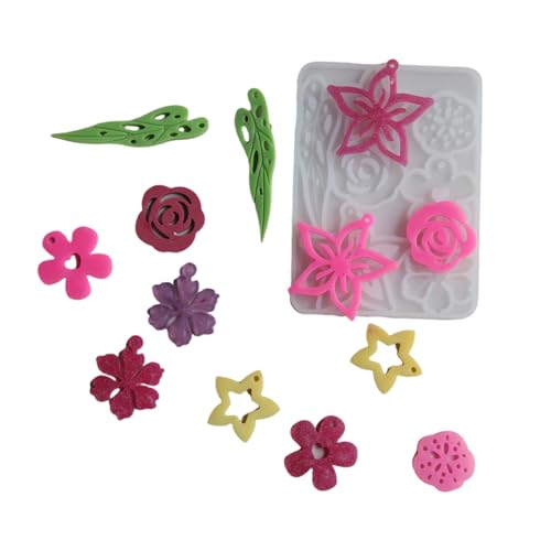 Flexible Silikonblütenform Flexibler Und Robuster Schokoladenfondantform Für Kreatives Dessert Und Gelee Erleichtern Die Einfache Freisetzung Flexible Silikonblütenform Flexibler Und Robuster Schokoladenfondantform Für Kreatives Dessert Und Gelee Erleichtern Die Einfache Freisetzung von XIAOQENAN
