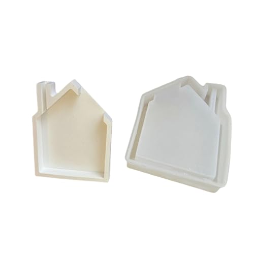 Flexible Silikonform Für Erstellen Von Einzigartigen Leuchtenden Hausnachtlichtern Für Bastelbegeisterte Und Dekore Easy Release Form Form von XIAOQENAN