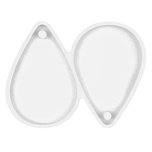 Form für Ohrringe, Tropfenform, Kunstharz, Silikon, Schlüsselanhängerform für Damen und Mädchen, Modeschmuck, Anhänger Form für Ohrringe, Tropfenform, Kunstharz, Silikon, Schlüsselanhängerform für Damen und Mädchen, Modeschmuck, Anhänger von XIAOQENAN