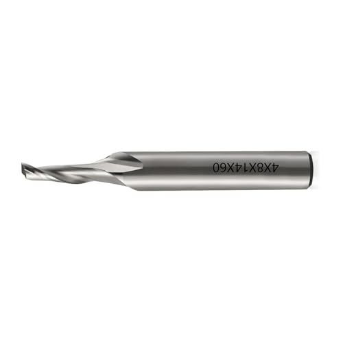 Hochgeschwindiger Stahl Router Bit Single Flötenendmühle Für Aluminiumschneidung In Verschiedenen Größe 8mm Shanks Durchmesser Aluminiumschneider von XIAOQENAN