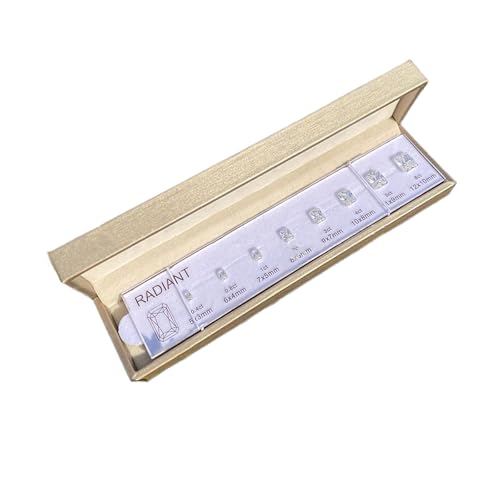 Juweliergeschäft Essentielle Stilvolle Kubische Zirkonia Gemstones Karat Und Ringe Größen Vergleich Chart Tägliche Freizeit Verwendung Ringe Größendiagramm von XIAOQENAN