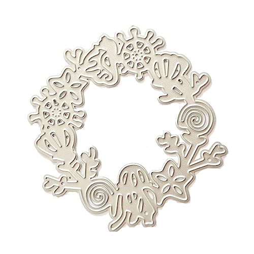 Kranz, Metall-Stanzschablonen für Scrapbooking, dekorative Prägung, Papier, Karten, Vorlage, dekorative Stanzformen Kranz, Metall-Stanzschablonen für Scrapbooking, dekorative Prägung, Papier, Karten, Vorlage, dekorative Stanzformen von XIAOQENAN