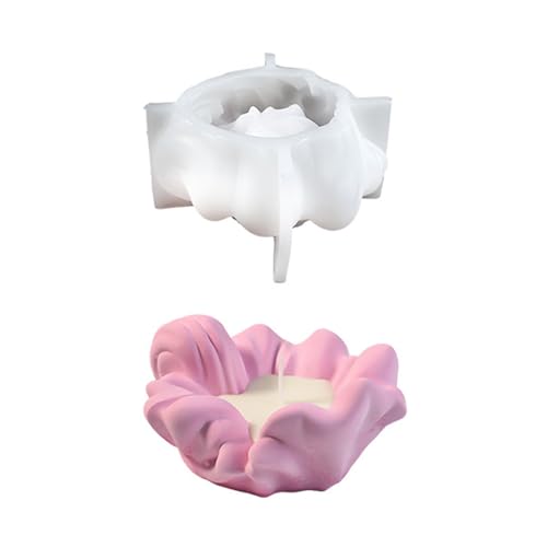 Kreative Spindrift Designs Robustes Silikonformen Tragbares Accessoire Für Handwerksliebhaber Hausdekorationsprojekte Silikonkerzenhalterform Schimmel von XIAOQENAN