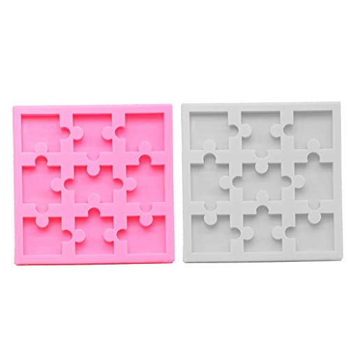 Kunstharz-Formen, Puzzle, Silikonharz, Kunstharz, Puzzle, Epoxidharz-Formen für Kunstwerkzeug von XIAOQENAN