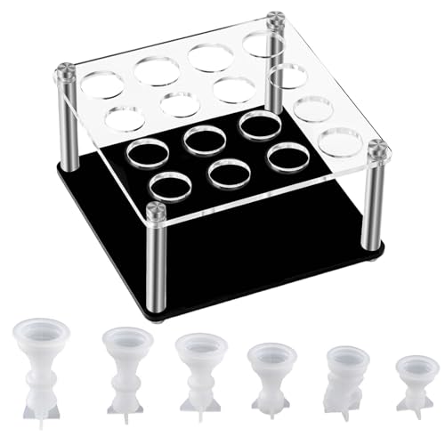 Mehrzweck Schachstücke Aufbewahrungsprotokoll Acryl Anzeigestand Für Silikon Schachform Praktische Spiel Kits Accessoires von XIAOQENAN