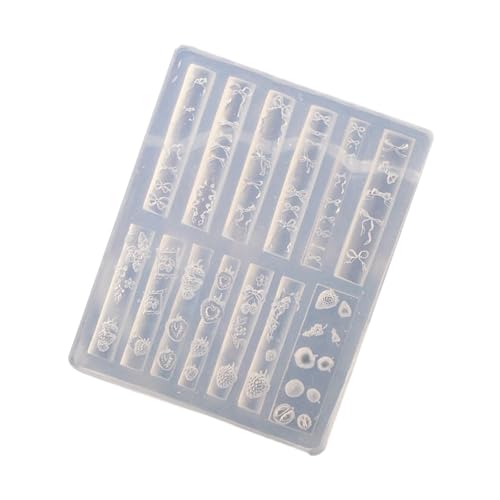 Nails Art Stamp Set Silikonform Erstellen Florale Spitzendesigns Handwerksdekorationsinstrument Mit Schnellveröffentlichungen. von XIAOQENAN