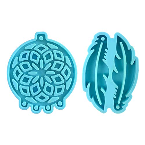 Ohrring-Anhänger-Form, Schmuck, Schlüsselanhänger, handgefertigte Ohrringe, Ohrhänger, Silikon Ohrring-Anhänger-Form, Schmuck, Schlüsselanhänger, handgefertigte Ohrringe, Ohrhänger, Silikon von XIAOQENAN