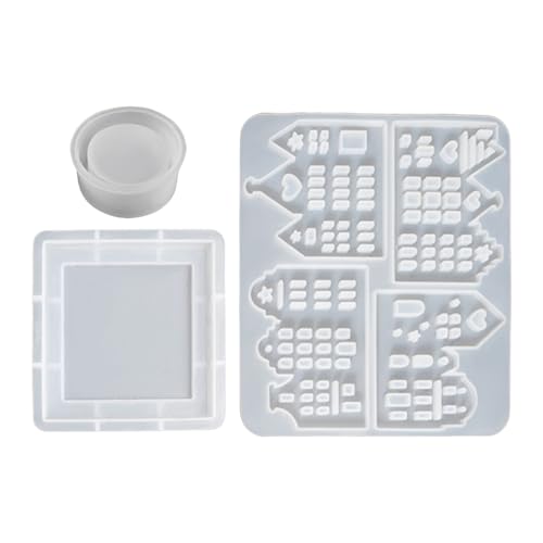 Silikon Crafting Form Hohlhausform Ornament Formen Für Häuser Dekore Und Studio Kreation Mit Ausgezeichneter Flexibilität Einzigartige Lichteffektform Form von XIAOQENAN