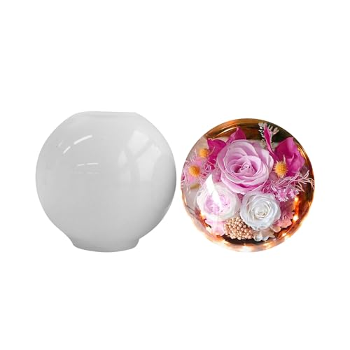 Silikonformen Harzkunst Formen Kerzen Crafting Formen Kugelform Einzigartige Ornamentsformen Silikontextur Für Ornament Kerzenform Machen Schimmelpilz von XIAOQENAN