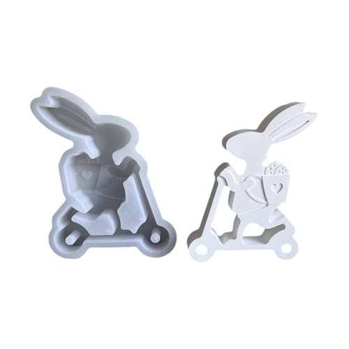 Thematische Ornamentform Flexible Silikonform Für Kaninchen Figur Dekoration Gipsform Schmuck Schmuck Wiederverwendbares Silikon von XIAOQENAN