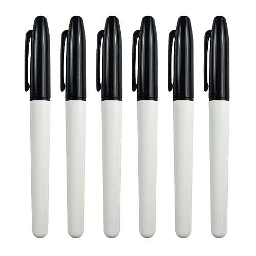 XIAOQENAN 6 Stück/Set verschwindende Marker, Whiteboard, abwaschbar, Schreibstift, verschwindende Luft, radierbarer Stift, wasserbasierte Markerstifte XIAOQENAN 6 Stück/Set verschwindende Marker, Whiteboard, abwaschbar, Schreibstift, verschwindende Luft, radierbarer Stift, wasserbasierte Markerstifte von XIAOQENAN