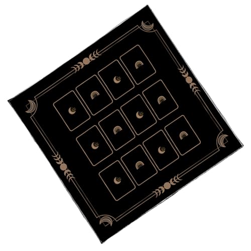 XIAOQENAN Luxuriöse Samt Tarot Stofftuch Weich XIAOQENAN Luxuriöse Samt Tarot Stofftuch Weich von XIAOQENAN