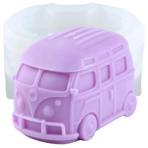 XIAOSHUI Bus Kerzenform Wohnmobil Silikon Kerzenformen Bus Harz Gießform Für Kerzenherstellung Form Kerzen Heimdekoration Form Aromatherapie Kerzen Gips Ton Basteln XIAOSHUI Bus Kerzenform Wohnmobil Silikon Kerzenformen Bus Harz Gießform Für Kerzenherstellung Form Kerzen Heimdekoration Form Aromatherapie Kerzen Gips Ton Basteln von XIAOSHUI