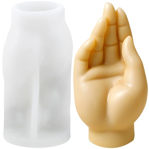 XIAOSHUI Handgeformte Silikonform für Kerzen, Guanyin, Handform, Kunstharz, Gießformen für Kerzenherstellung, Aromatherapie, Kerzen, Gips, Polymerton, Handwerk, Kerzen, Heimdekoration XIAOSHUI Handgeformte Silikonform für Kerzen, Guanyin, Handform, Kunstharz, Gießformen für Kerzenherstellung, Aromatherapie, Kerzen, Gips, Polymerton, Handwerk, Kerzen, Heimdekoration von XIAOSHUI
