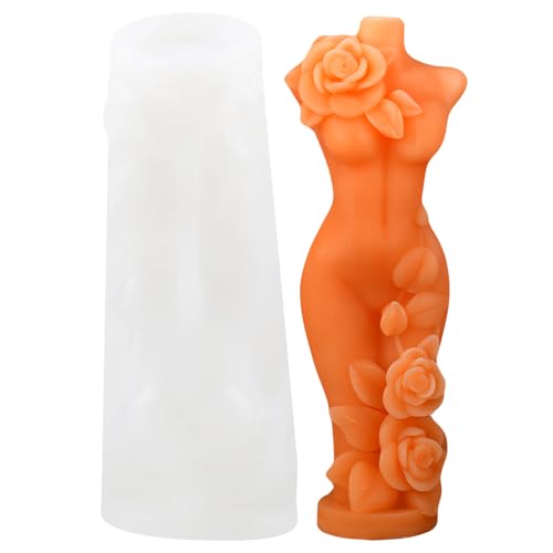XIAOSHUI Körperkerzenform für menschliche Körper, Rose, Venus, Kunstharz, Gießformen für Kerzenherstellung, Aromatherapie, Gipskerzen, Modelliermasse, Handwerk XIAOSHUI Körperkerzenform für menschliche Körper, Rose, Venus, Kunstharz, Gießformen für Kerzenherstellung, Aromatherapie, Gipskerzen, Modelliermasse, Handwerk von XIAOSHUI