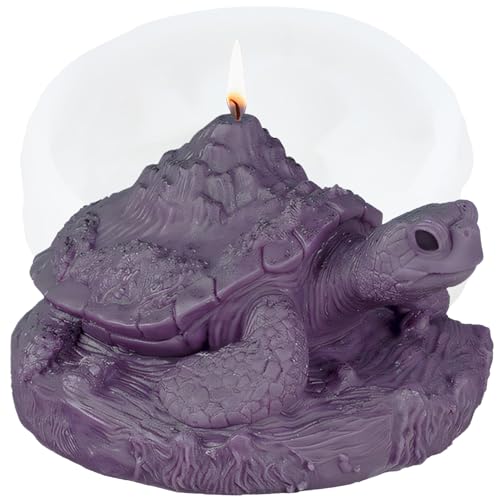 XIAOSHUI Schildkrötenform, 3D-Eisberg-Schildkröte, Kerze, Schildkröte, Kunstharz, Gießformen für Kerzen, Heimdekoration, Aromatherapie, Kerzen, Gips, Polymerton, Handwerk XIAOSHUI Schildkrötenform, 3D-Eisberg-Schildkröte, Kerze, Schildkröte, Kunstharz, Gießformen für Kerzen, Heimdekoration, Aromatherapie, Kerzen, Gips, Polymerton, Handwerk von XIAOSHUI