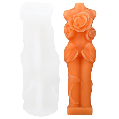 XIAOSHUI Silikonform für menschliche Körper, Rose, Venus, Kunstharz, Gießform für Kerzen, Aromatherapie, Gipskerzen, Modelliermasse, Handwerk XIAOSHUI Silikonform für menschliche Körper, Rose, Venus, Kunstharz, Gießform für Kerzen, Aromatherapie, Gipskerzen, Modelliermasse, Handwerk von XIAOSHUI