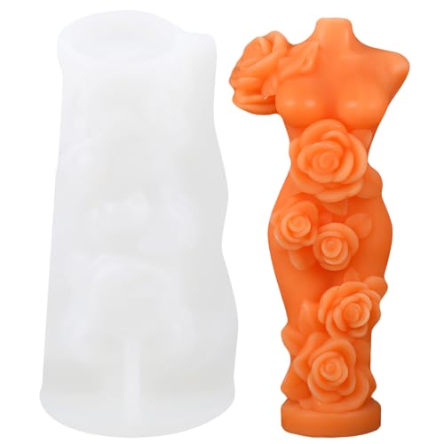 XIAOSHUI Silikonform für menschliche Körper, Rose, Venus, Kunstharz, Gießform für Kerzen, Aromatherapie, Gipskerzen, Modelliermasse, Handwerk XIAOSHUI Silikonform für menschliche Körper, Rose, Venus, Kunstharz, Gießform für Kerzen, Aromatherapie, Gipskerzen, Modelliermasse, Handwerk von XIAOSHUI