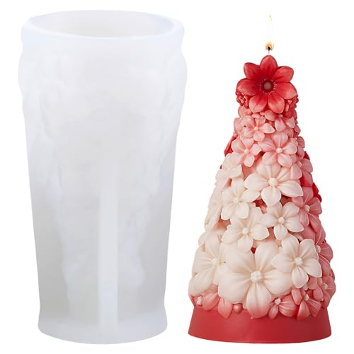 XIAOSHUI Weihnachtsbaum-Kerzenform, Weihnachtsschmuck, Silikonharz, Gießformen für Kerzenherstellung, Aromatherapie, Kerzen, Gips, Polymerton, Basteln, Kerzen, Heimdekoration XIAOSHUI Weihnachtsbaum-Kerzenform, Weihnachtsschmuck, Silikonharz, Gießformen für Kerzenherstellung, Aromatherapie, Kerzen, Gips, Polymerton, Basteln, Kerzen, Heimdekoration von XIAOSHUI