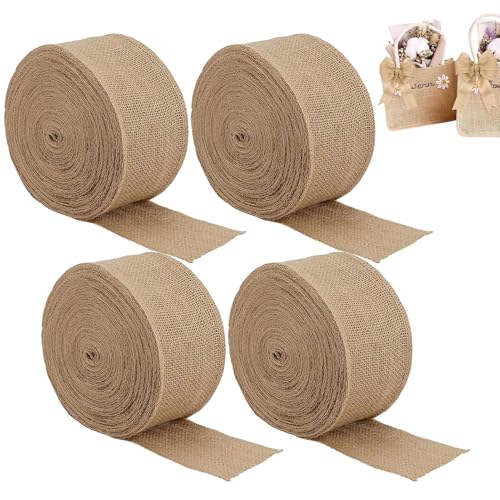 XIAOXIAOYU Bastelband für Ostern – Verpacken Basteln Dekoband – Sackleinen Stoff Handwerk Schleife Band für Hochzeit, Versammlungen, Zuhause, Café XIAOXIAOYU Bastelband für Ostern – Verpacken Basteln Dekoband – Sackleinen Stoff Handwerk Schleife Band für Hochzeit, Versammlungen, Zuhause, Café von XIAOXIAOYU