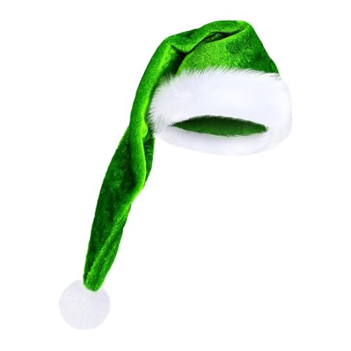 XIAOXIAOYU Lange Weihnachtsmützen für Erwachsene, superlange Weihnachtsmütze | Warme weiche Weihnachtsmannmütze aus Samt für Erwachsene | Unisex-Erwachsene Cosplay-Kostüm, Weihnachtsmütze für XIAOXIAOYU Lange Weihnachtsmützen für Erwachsene, superlange Weihnachtsmütze | Warme weiche Weihnachtsmannmütze aus Samt für Erwachsene | Unisex-Erwachsene Cosplay-Kostüm, Weihnachtsmütze für von XIAOXIAOYU