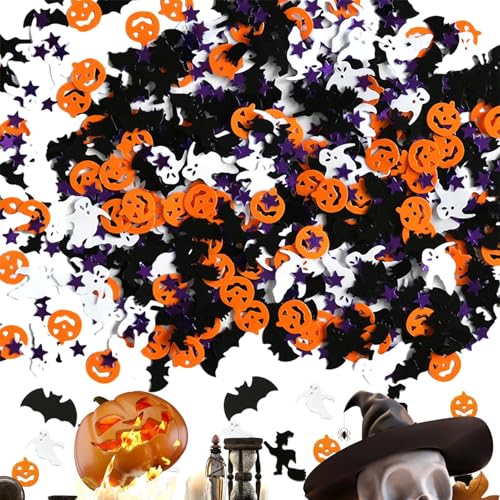 XIAOXIAOYU Tischstreu-Konfetti, Halloween-Party-Konfetti, PVC-Pailletten, Konfetti, Trick-Party, Streusel, Konfetti-Dekorationen, 15 g XIAOXIAOYU Tischstreu-Konfetti, Halloween-Party-Konfetti, PVC-Pailletten, Konfetti, Trick-Party, Streusel, Konfetti-Dekorationen, 15 g von XIAOXIAOYU