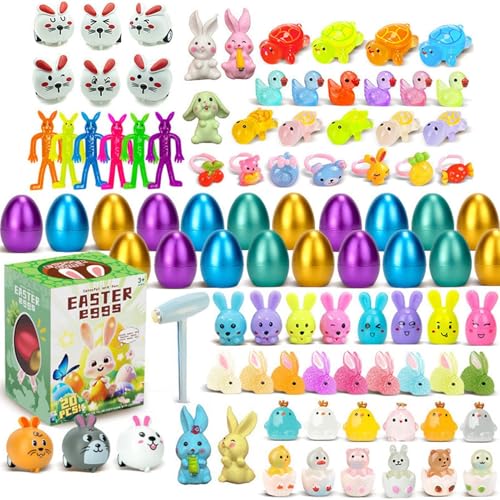 XIAOXIAOYU Vorgefüllte Ostereier,Vorgefüllte Ostereier mit Spielzeug | Ostereiersuche für Kleinkinder - Partygeschenke zum Thema Ostern für Kinder, Mädchen und , Osterkörbchenfüller, Spielzeug zum XIAOXIAOYU Vorgefüllte Ostereier,Vorgefüllte Ostereier mit Spielzeug | Ostereiersuche für Kleinkinder - Partygeschenke zum Thema Ostern für Kinder, Mädchen und , Osterkörbchenfüller, Spielzeug zum von XIAOXIAOYU