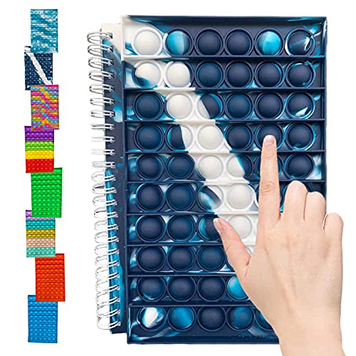 Pop it notebook, Anti-Stress Spielzeug, Pop its Sensory Toys, 50 page lined school writing book, Fidget toy writing pad, Sensory notebook, Kids Notebook Pop it notebook, Anti-Stress Spielzeug, Pop its Sensory Toys, 50 page lined school writing book, Fidget toy writing pad, Sensory notebook, Kids Notebook von XIAOYIYI