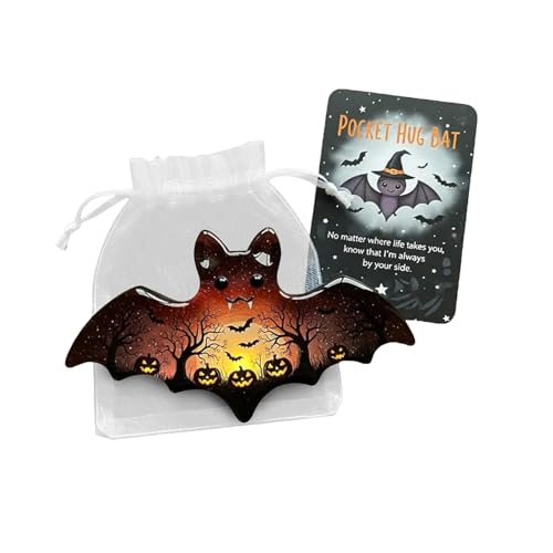 XIAOYIYI Pocket Ghost Card, Halloween Taschenkarten, Taschen-Trostgeister, Süße Mini-Charms, Saisonale Motivationskarten, Halloween-Partydekorationen, Für Freunde Familie, Urlaubsgrüße XIAOYIYI Pocket Ghost Card, Halloween Taschenkarten, Taschen-Trostgeister, Süße Mini-Charms, Saisonale Motivationskarten, Halloween-Partydekorationen, Für Freunde Familie, Urlaubsgrüße von XIAOYIYI