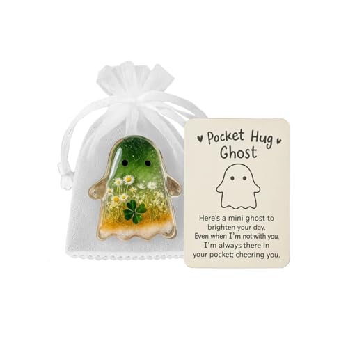 XIAOYIYI Pocket Ghost Card, Halloween Taschenkarten, Taschen-Trostgeister, Süße Mini-Charms, Saisonale Motivationskarten, Halloween-Partydekorationen, Für Freunde Familie, Urlaubsgrüße XIAOYIYI Pocket Ghost Card, Halloween Taschenkarten, Taschen-Trostgeister, Süße Mini-Charms, Saisonale Motivationskarten, Halloween-Partydekorationen, Für Freunde Familie, Urlaubsgrüße von XIAOYIYI