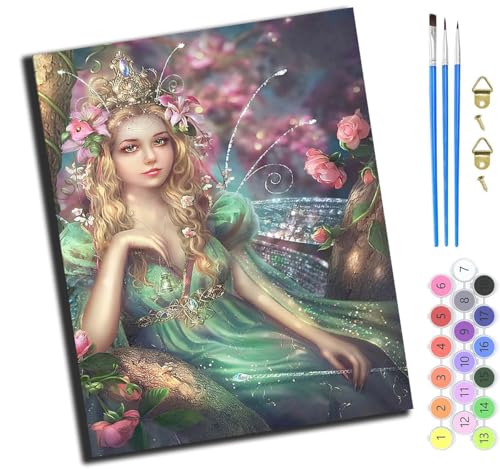 XIAOYOUQIAN Anime Schönes Mädchen,Malen Nach Zahlen Erwachsene,40X50Cm,Be Creative Heimdekoration Anfänger Mit Pinsel Und Acrylfarben Ölgemälde Für Home Decor,Mit Rahmen XIAOYOUQIAN Anime Schönes Mädchen,Malen Nach Zahlen Erwachsene,40X50Cm,Be Creative Heimdekoration Anfänger Mit Pinsel Und Acrylfarben Ölgemälde Für Home Decor,Mit Rahmen von XIAOYOUQIAN
