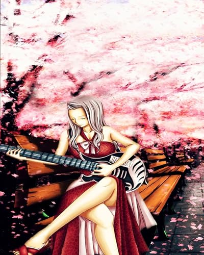 XIAOYOUQIAN Malen Nach Zahlen Erwachsene, Diy Ölgemälde Leinwand Kit Mit Pinseln Und Acrylfarbe Für Home Haus Deko, 50X40Cm ，Zeichentrick-Anime-Märchen，Mit Rahmen von XIAOYOUQIAN