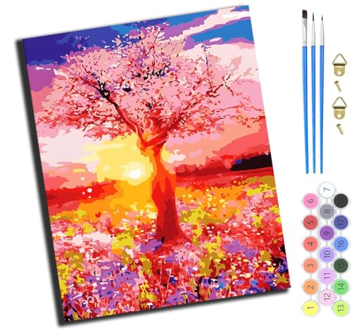 XIAOYOUQIAN Romantisches Modernes Tänzermädchen,Malen Nach Zahlen Erwachsene,Diy Handgemalt Ölgemälde Kit,Groß Diy Ölgemälde Kit Für Anfänger,Knitterfreie Leinwand,40X50Cm，Ohne Rahmen von XIAOYOUQIAN