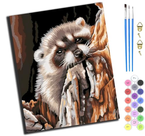 XIAOYOUQIAN Schwarzbär,Malen Nach Zahlen Erwachsene,Diy Handgemalt Ölgemälde,Mit Pinseln Malerei Kits Erwachsene Kunsthandwerk Für Zuhause 40X50 Cm,Ohne Rahmen XIAOYOUQIAN Schwarzbär,Malen Nach Zahlen Erwachsene,Diy Handgemalt Ölgemälde,Mit Pinseln Malerei Kits Erwachsene Kunsthandwerk Für Zuhause 40X50 Cm,Ohne Rahmen von XIAOYOUQIAN