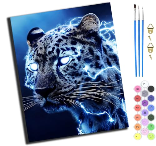 XIAOYOUQIAN Tiere Löwe Tiger Gepard,Malen Nach Zahlen Erwachsene,40X50Cm,Be Creative Heimdekoration Anfänger Mit Pinsel Und Acrylfarben Ölgemälde Für Home Decor,Mit Rahmen XIAOYOUQIAN Tiere Löwe Tiger Gepard,Malen Nach Zahlen Erwachsene,40X50Cm,Be Creative Heimdekoration Anfänger Mit Pinsel Und Acrylfarben Ölgemälde Für Home Decor,Mit Rahmen von XIAOYOUQIAN